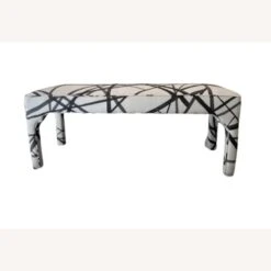 Custom Bench Upholstered In KellyWearstler Fabric
