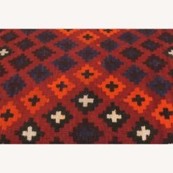 Arshs Urban Trevino Handmade Kilim Upholstered Settee