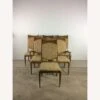 MCM Set Of 6 Dining Chairs With Vintage Upholstery