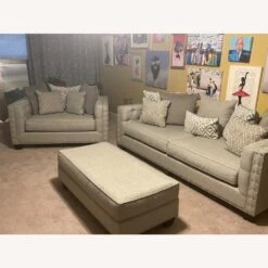 Quality Cindy Crawford Collection Ottoman