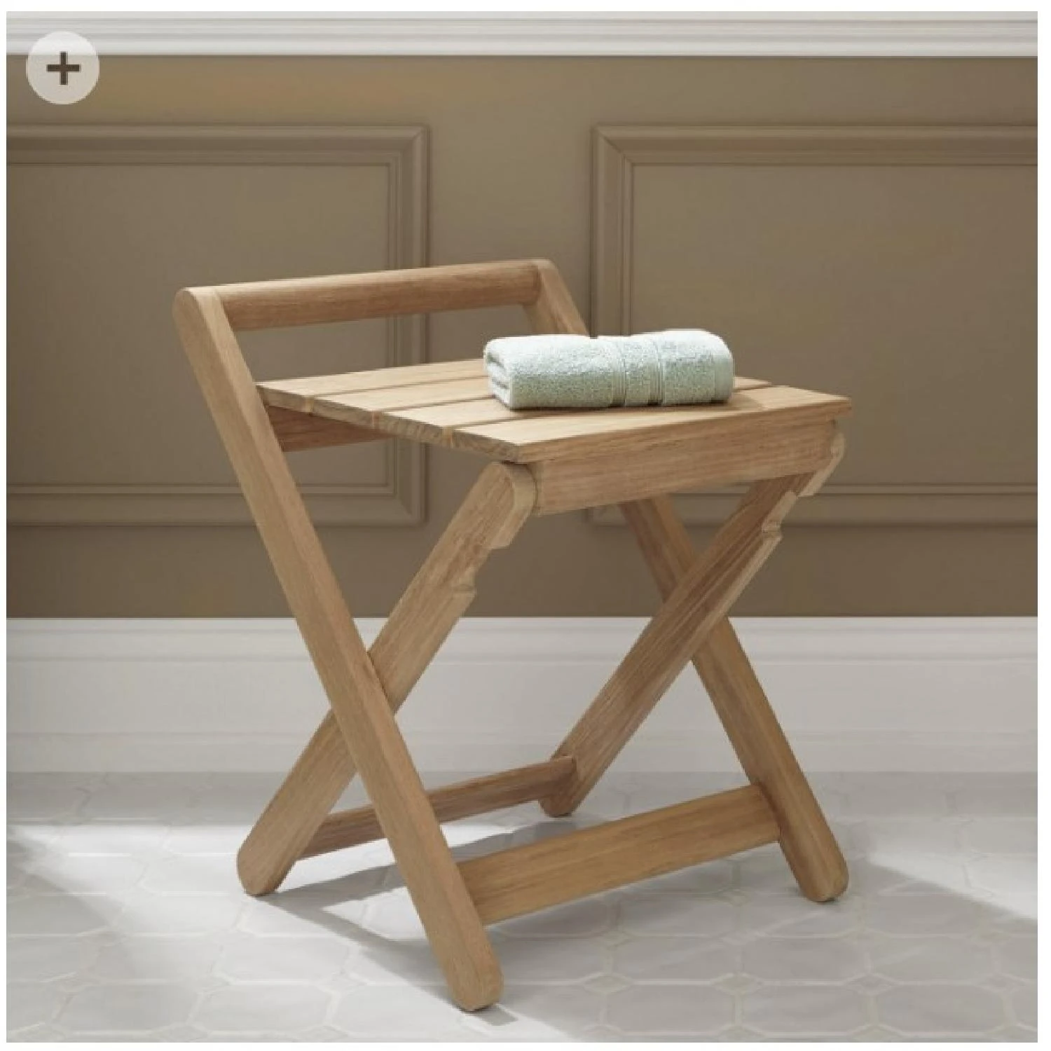 Other Teal Folding Shower Stool - Image 9