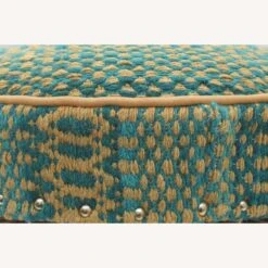 Urban Kilim Upholstered Handmade Cocktail Ottoman