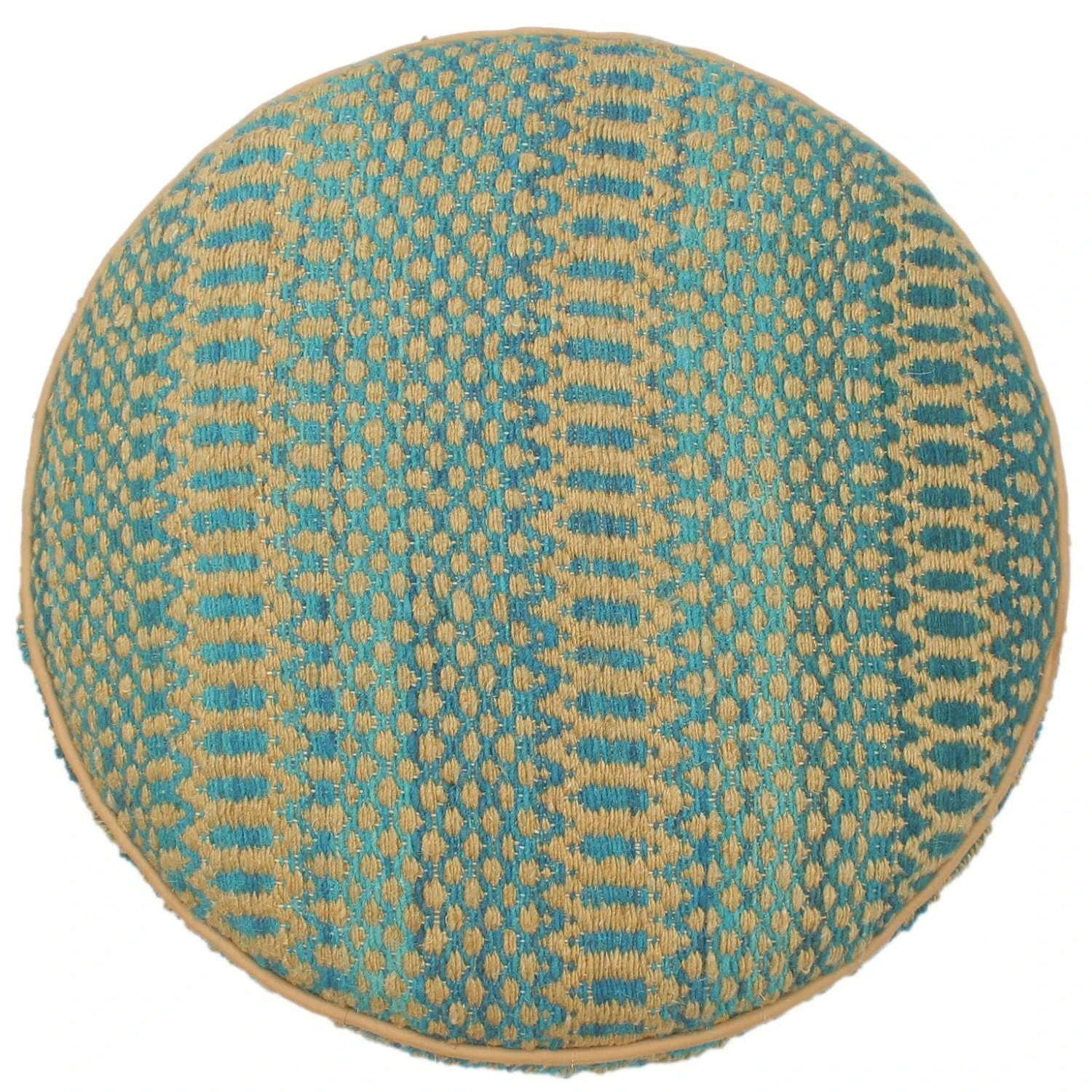 Urban Kilim Upholstered Handmade Cocktail Ottoman - Image 3