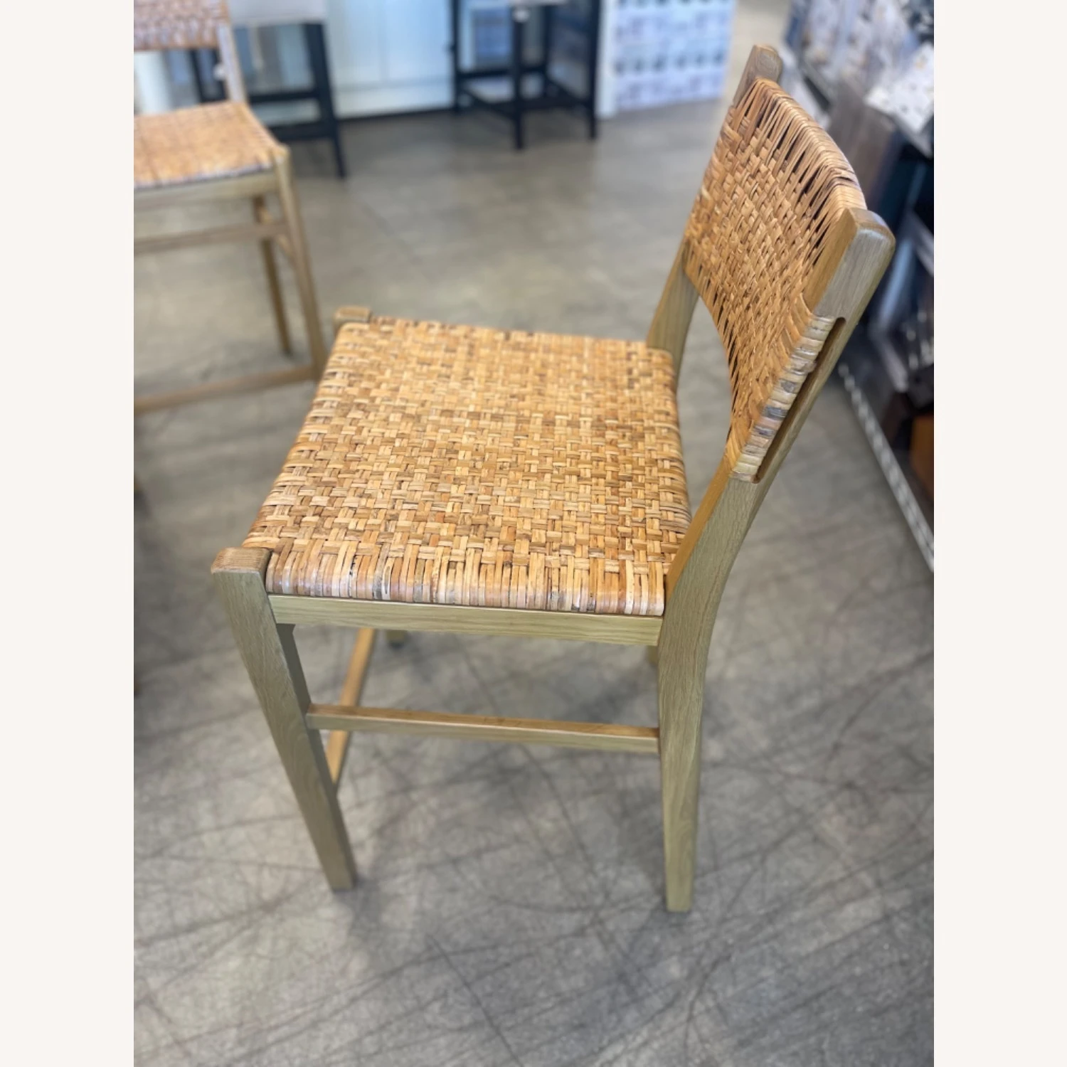 Williams Sonoma Sullivan Woven Dining CounterStool