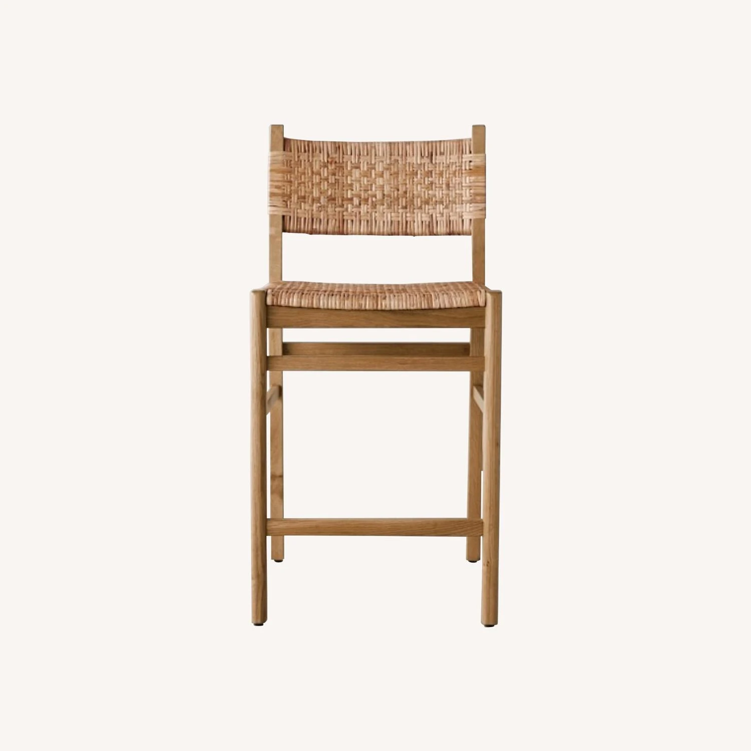 Williams Sonoma Sullivan Woven Dining CounterStool - Image 6