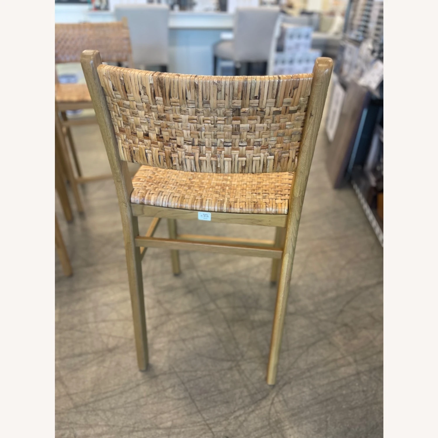 Williams Sonoma Sullivan Woven Dining CounterStool - Image 10