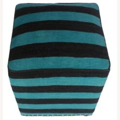 Deedra Handmade Kilim Upholstered Ottoman