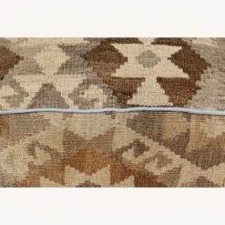 Tribal Chapin Handmade Kilim Upholstered Ottoman