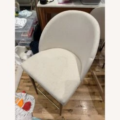 Anthropologie Moritz White Counter Stools