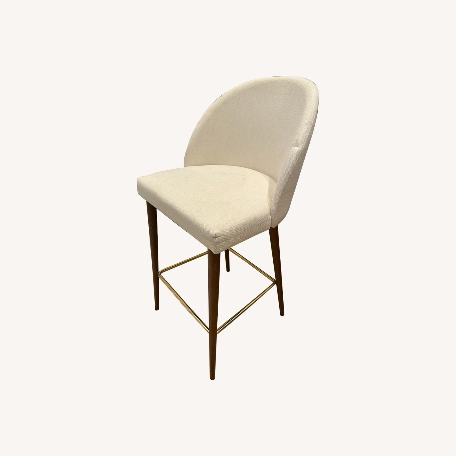 Anthropologie Moritz White Counter Stools - Image 2