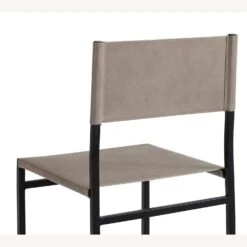 Pottery Barn Hardy Leather Counter Stool