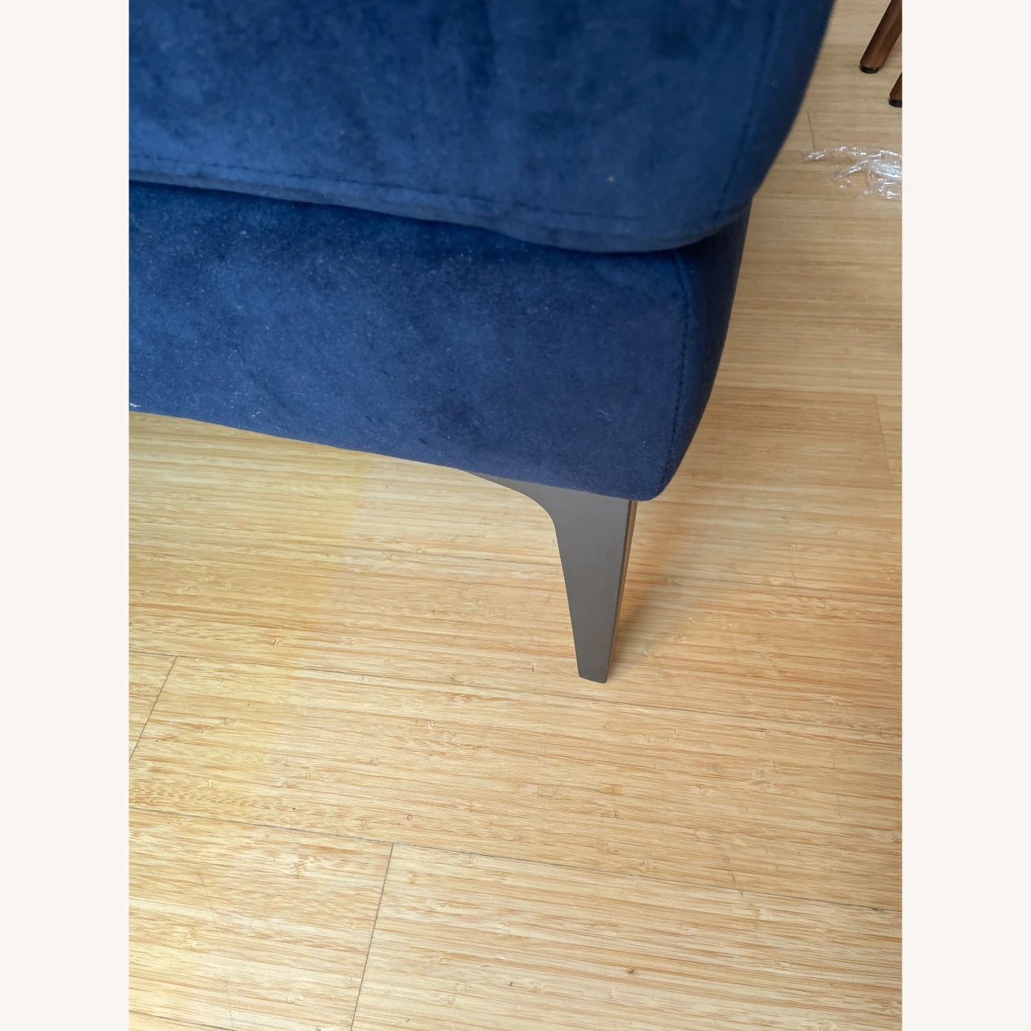 West Elm Ottoman - Image 4