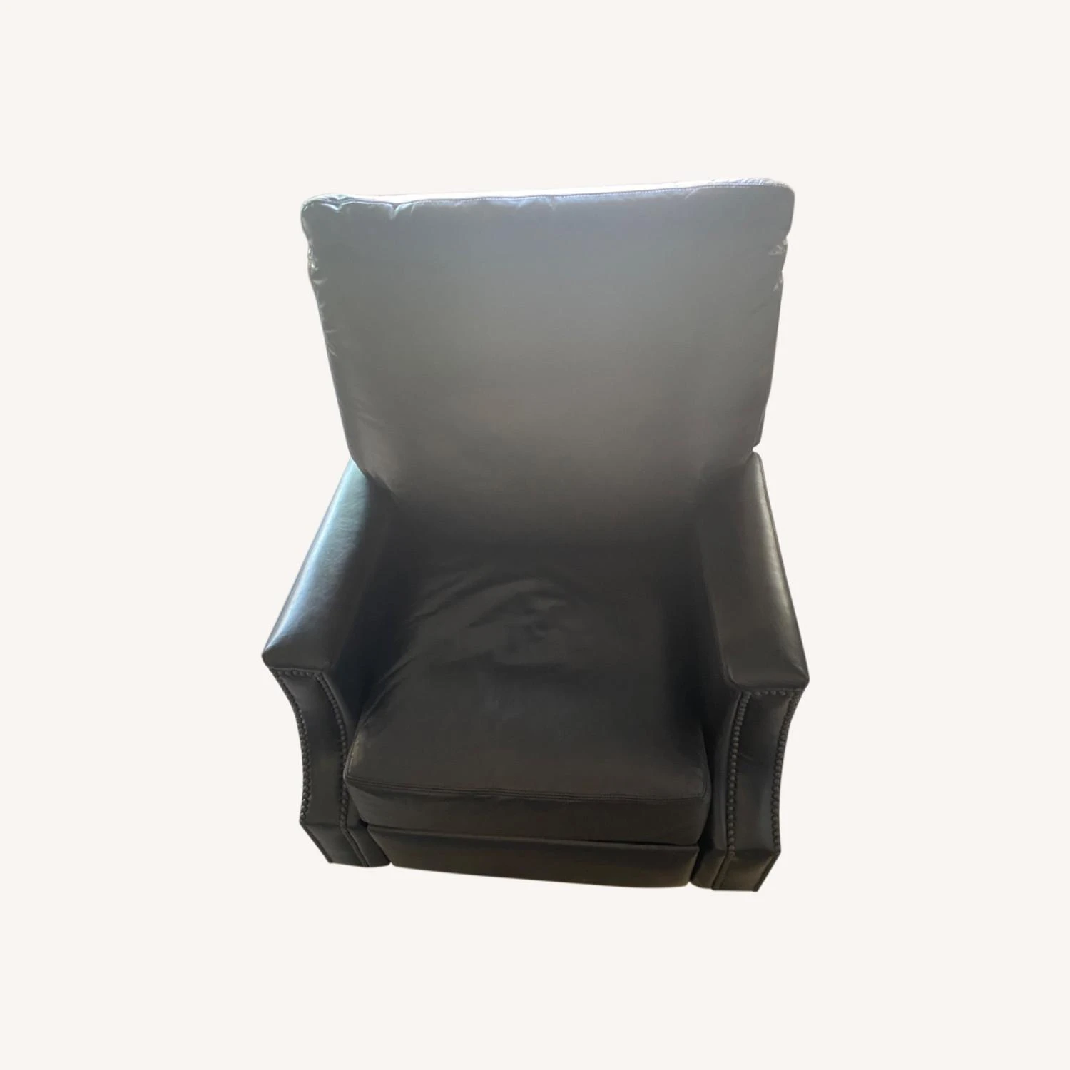 Pottery Barn Leather Recliner - Image 5