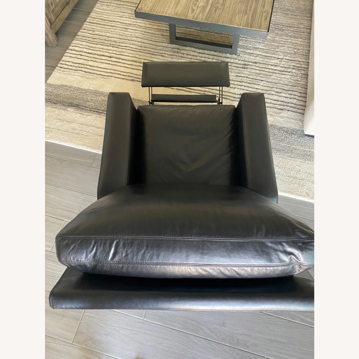 Pottery Barn Leather Recliner - Image 6