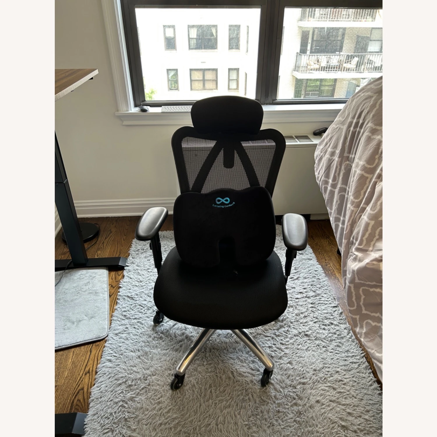 Other Black Adjustable Comfy Office Chair - Image 2