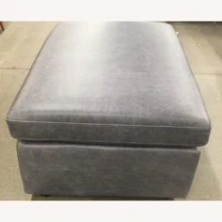 Pottery Barn Dream Leather Modular Ottoman