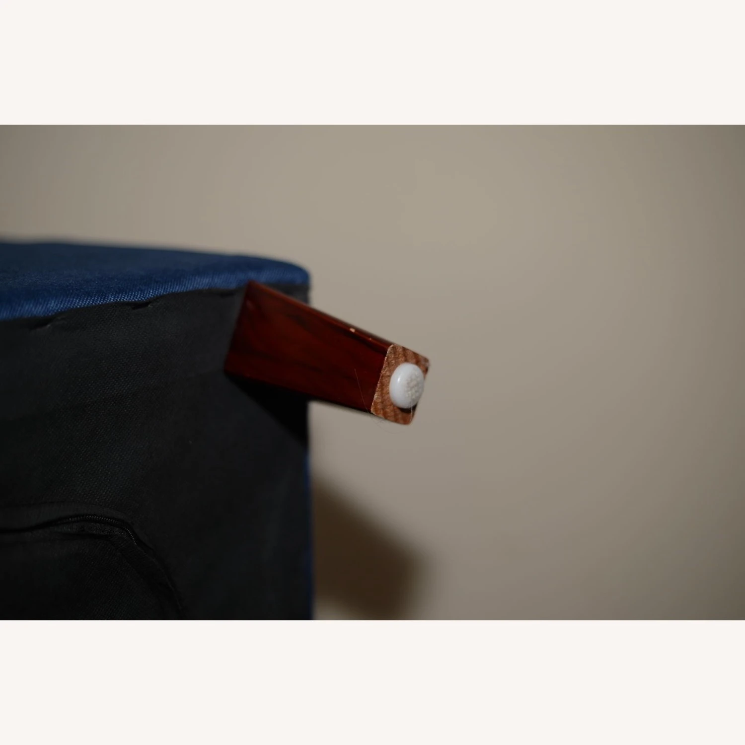 Other Adeco Blue Ottoman - Image 14