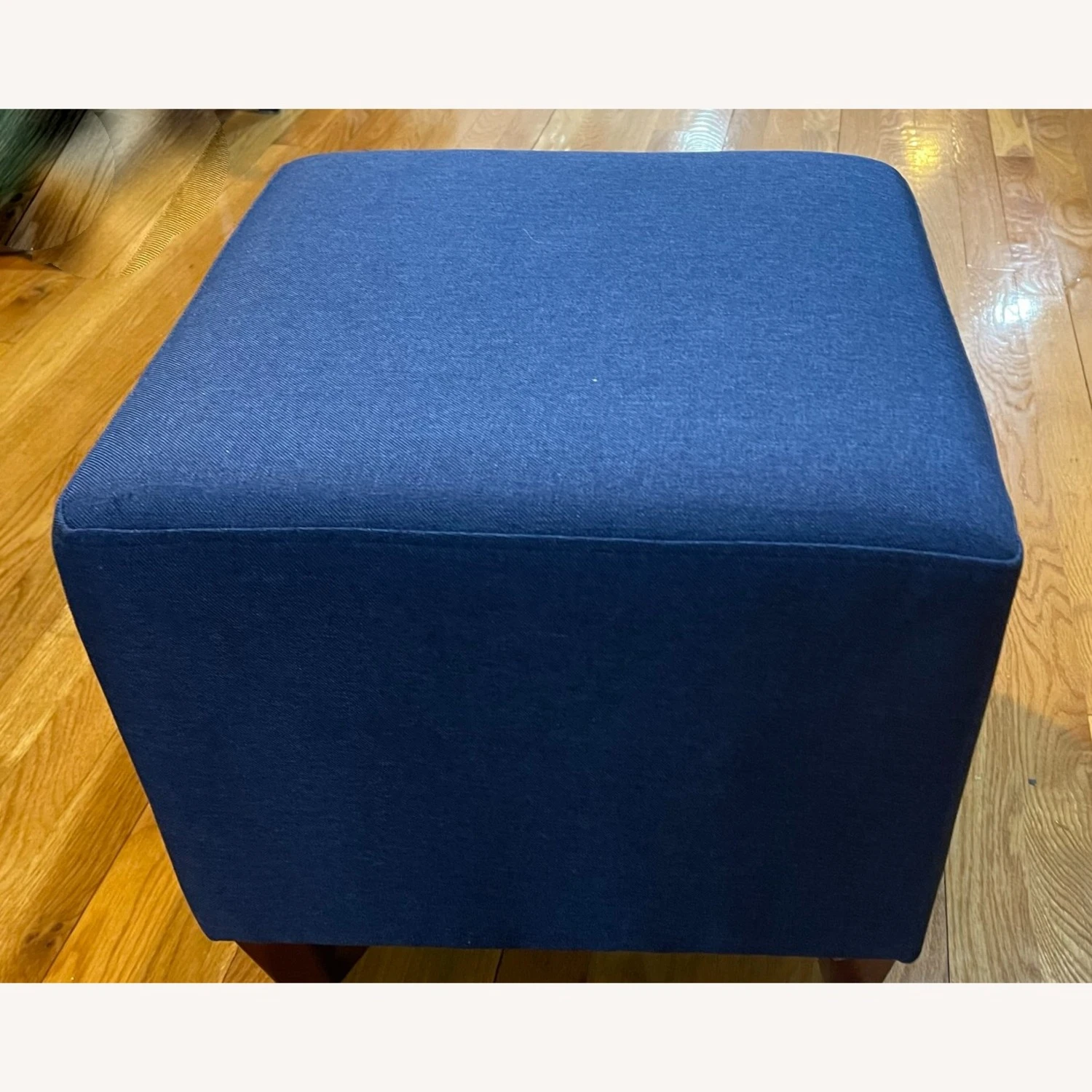 Other Adeco Blue Ottoman - Image 18