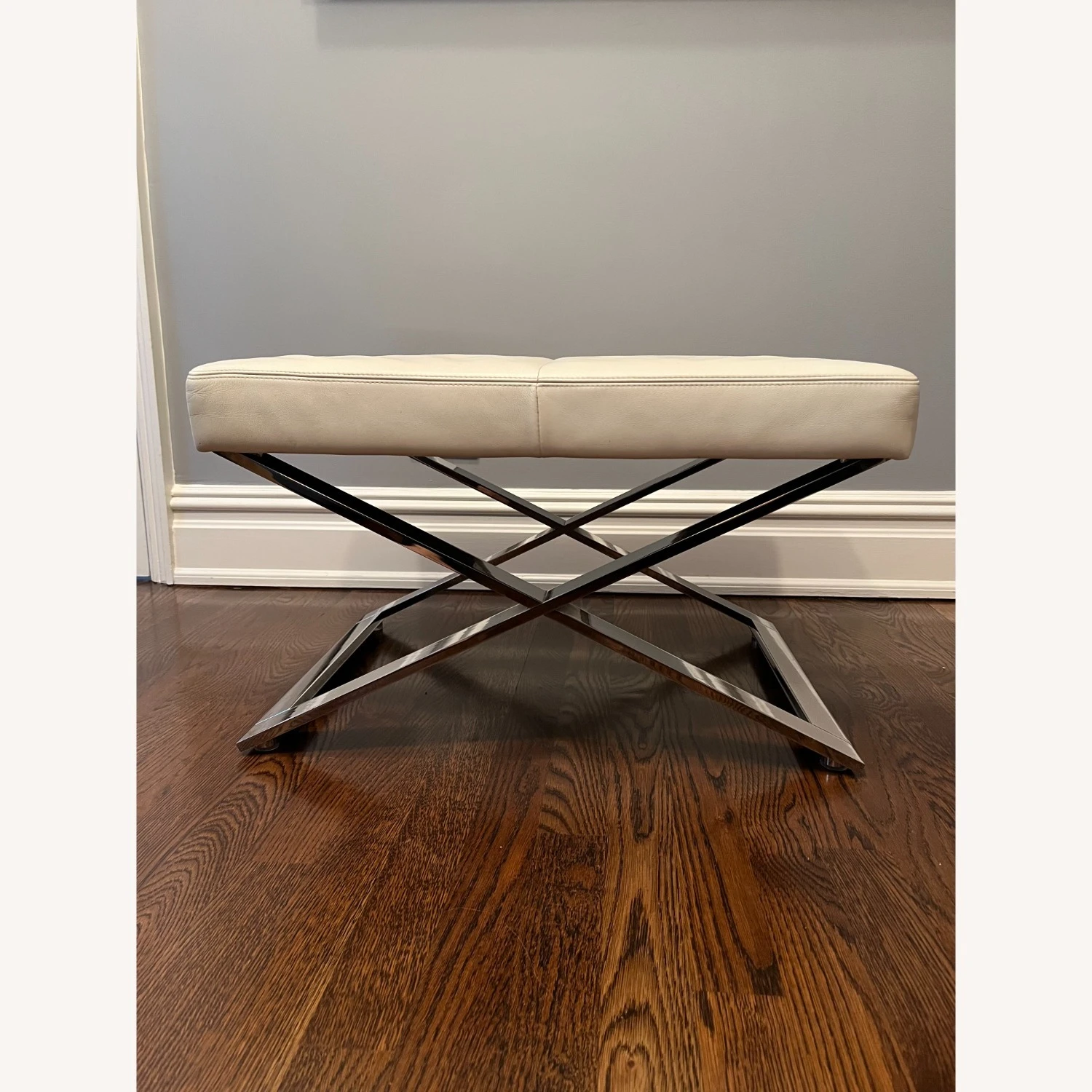 Poltrona Frau Aster X Ottoman - Image 2