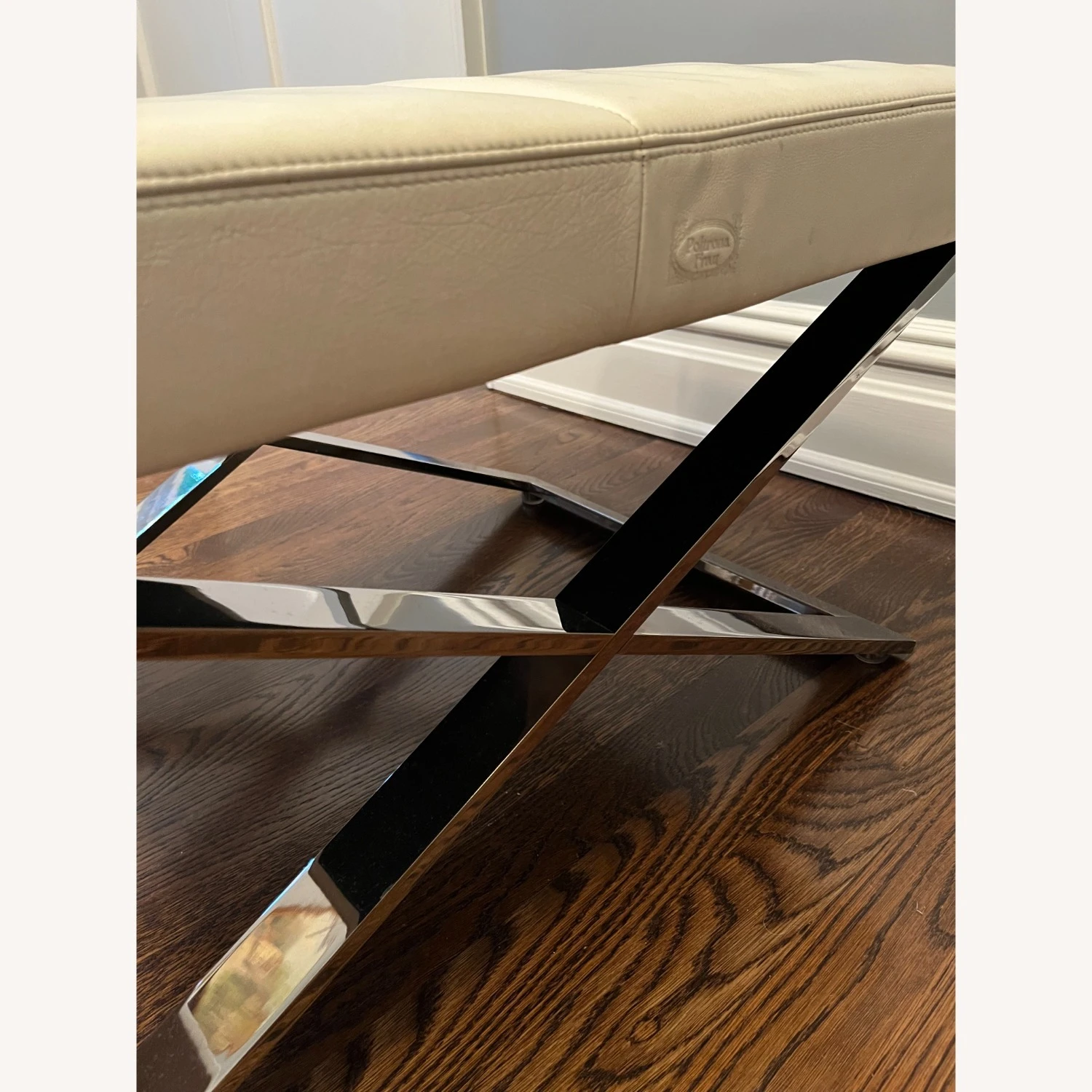 Poltrona Frau Aster X Ottoman - Image 3