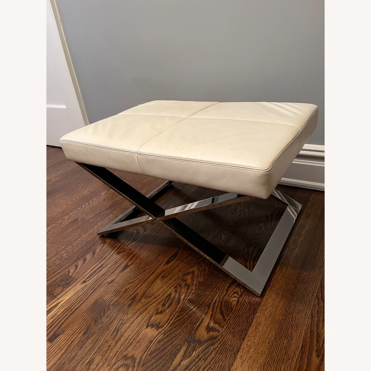 Poltrona Frau Aster X Ottoman - Image 5