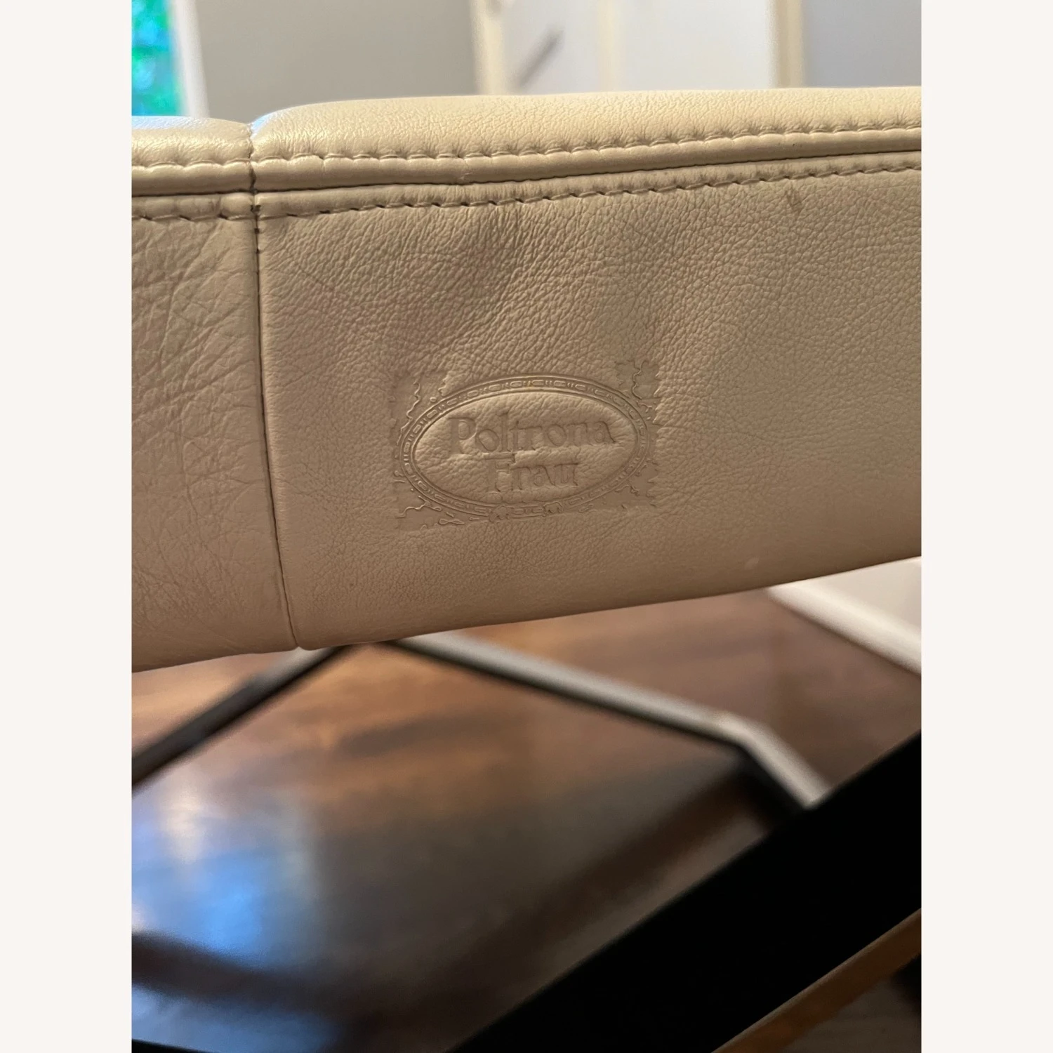 Poltrona Frau Aster X Ottoman - Image 7