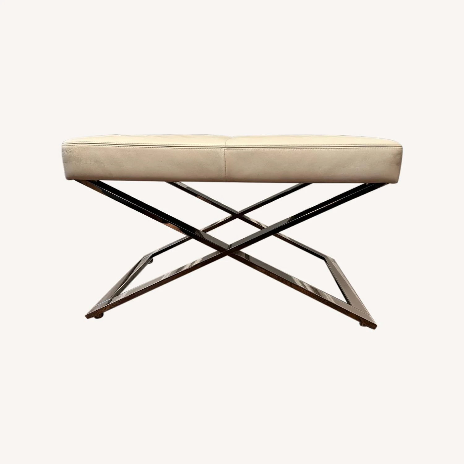 Poltrona Frau Aster X Ottoman - Image 8