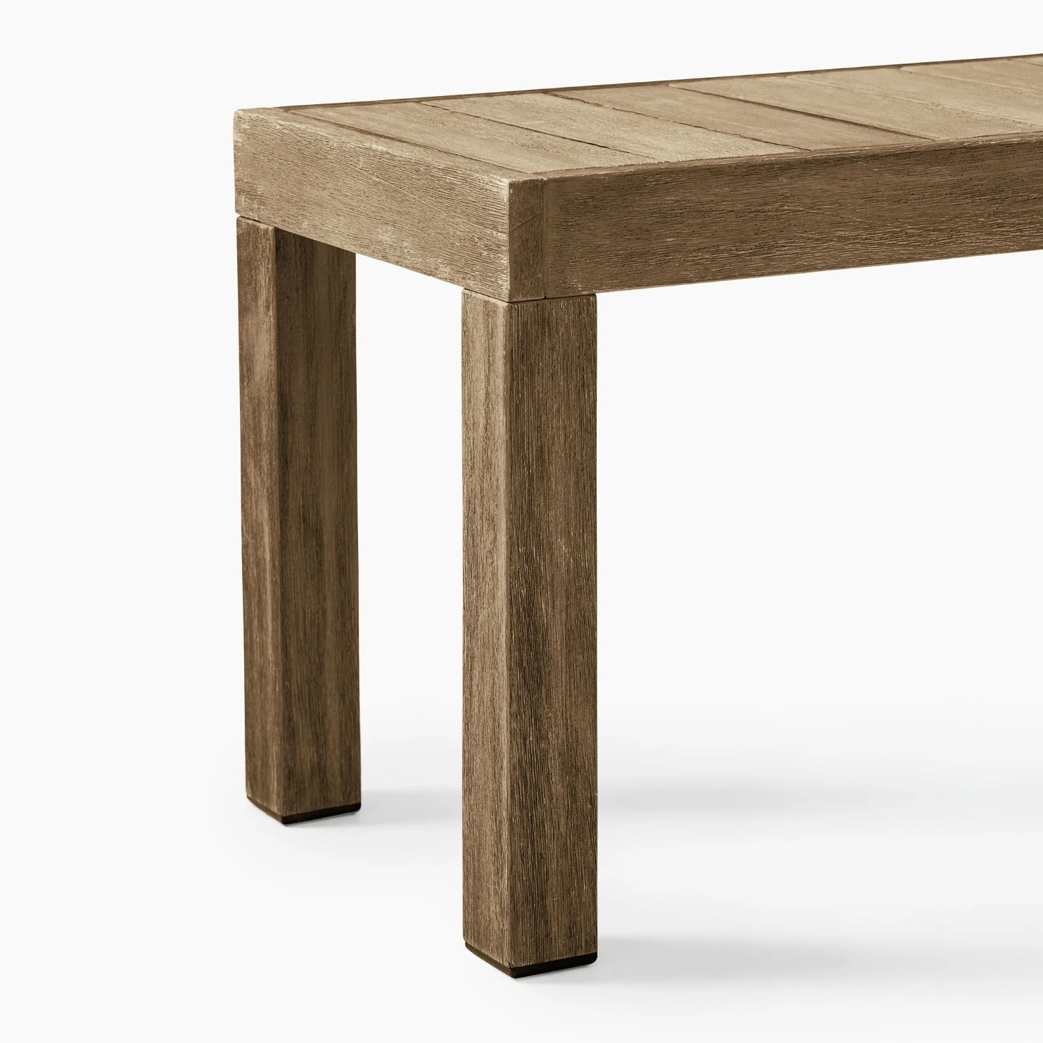 West Elm Portside Outdoor Dining Bench 47" - Image 2