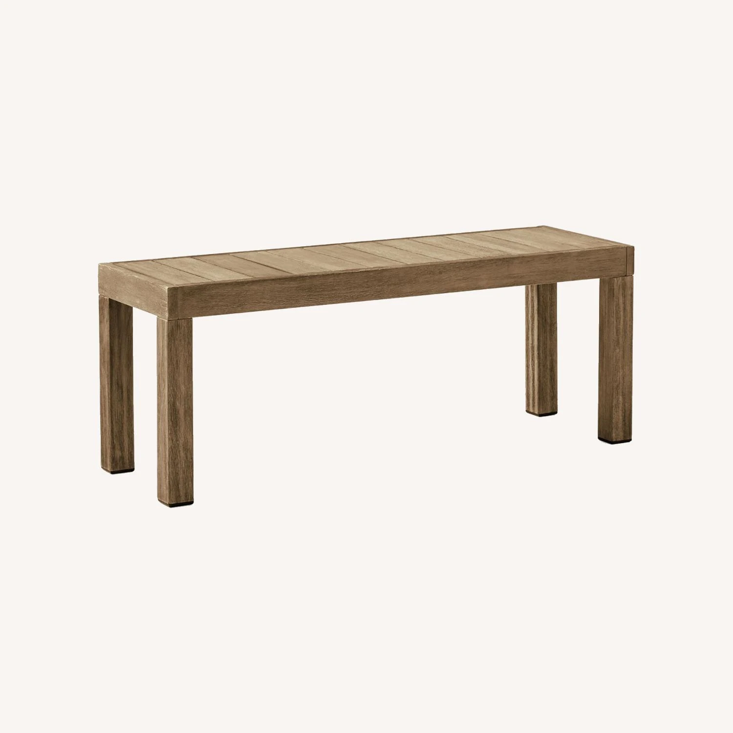 West Elm Portside Outdoor Dining Bench 47" - Image 4